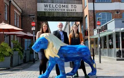 Roarsome Pride of Gloucestershire art trail coming to Cheltenham and Gloucester