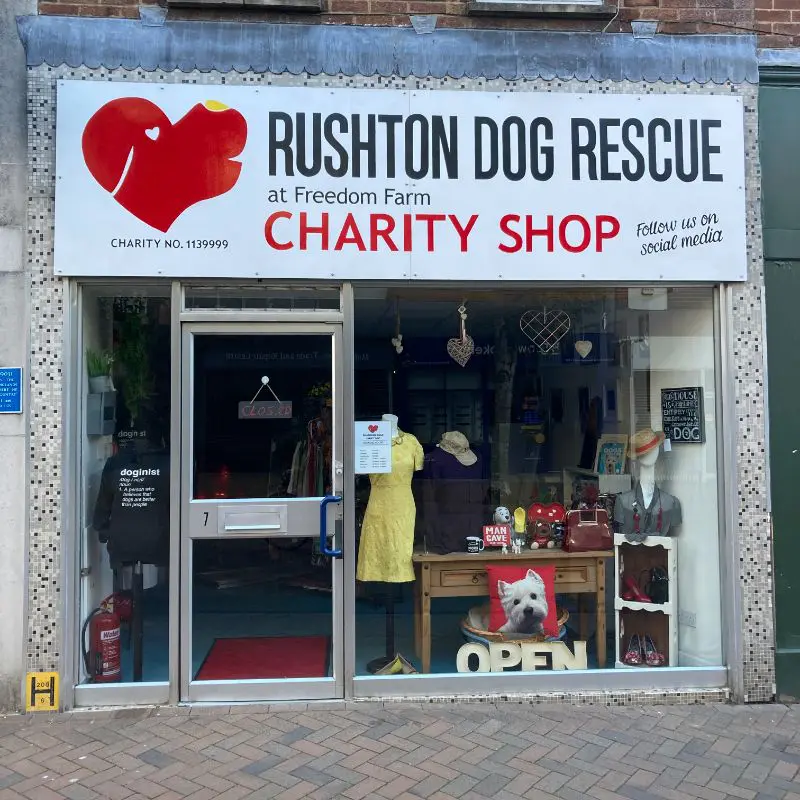 Rushton Dog Rescue - Charity shop