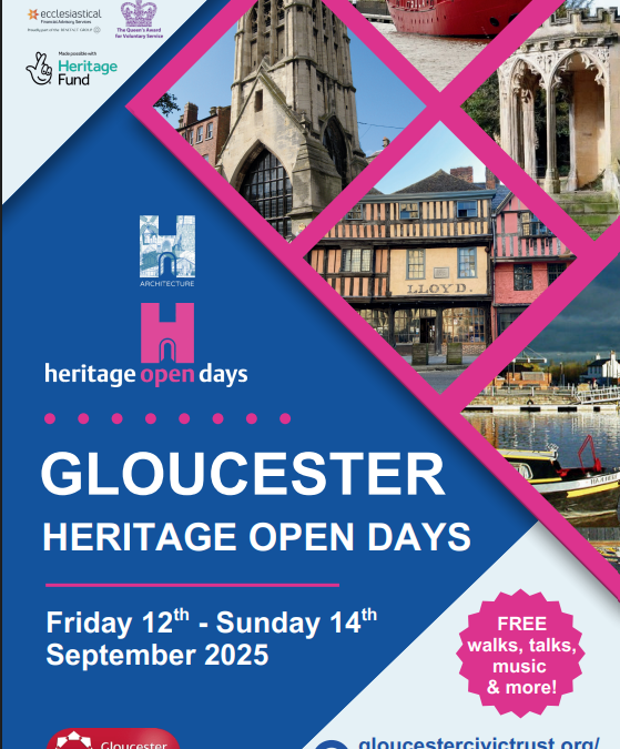 Gloucester Celebrates Heritage Open Days 2025 with Packed Programme of Free Events