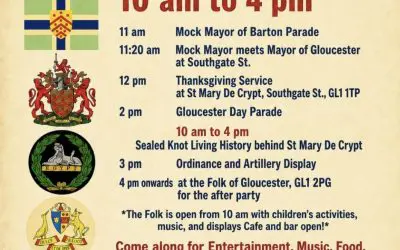 Gloucester celebrates its history and heritage with a packed programme of events from 5 September