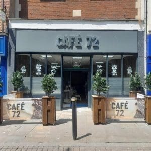 Artist's impression of Cafe 72 on Southgate Street.