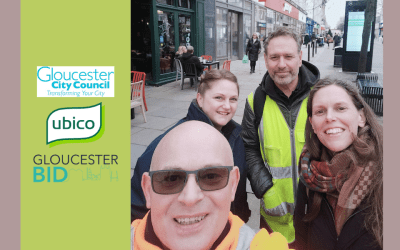 Gloucester BID Continues Partnership with City Centre Council Team to Enhance Cleanliness