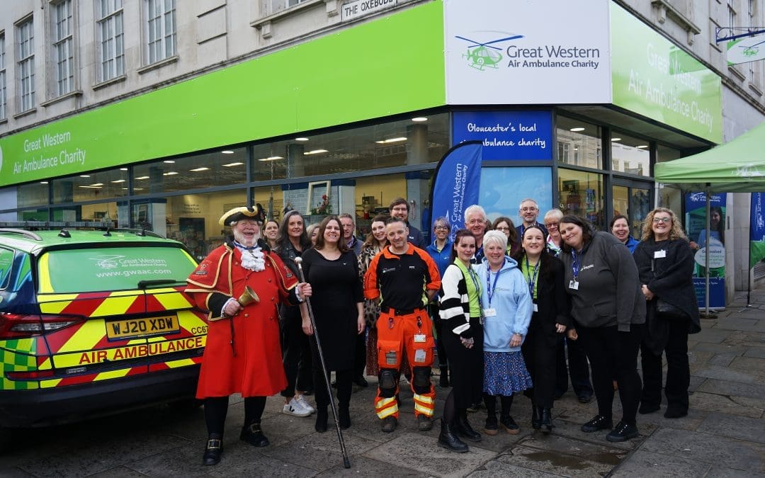 Great Western Air Ambulance Charity opens a second shop in Gloucester