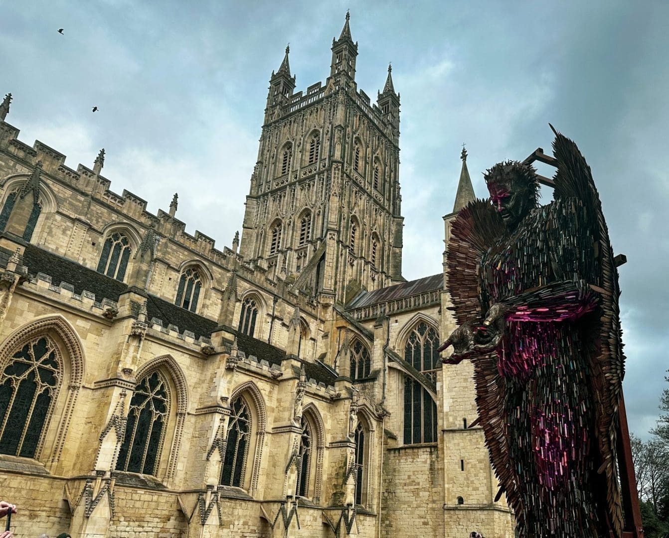 Gloucester Knife Angel Official Site Cathedral Green Feb 2023   IMG 4620 Scaled 