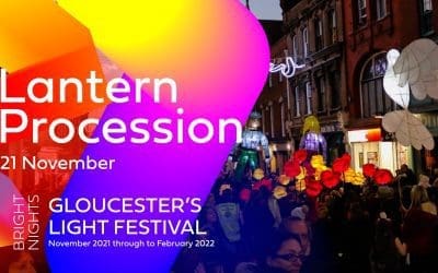 Gloucester Lantern Procession and Christmas Light Switch-On Returns