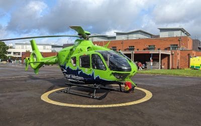 Local air ambulance charity called to almost 300 more people in record-breaking year