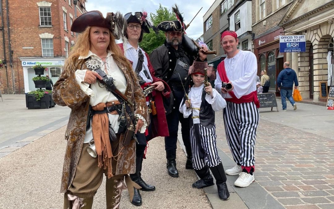 Gloucester Shanty Festival & Pirate Walk Set to Delight the City Crowds This Bank Holiday Weekend!