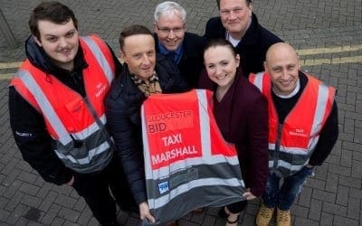 Gloucester BID and City Council funding Taxi Marshals